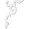 Ekena Millwork Benson Architectural Grade PVC Bracket, 5/8"W X 4 1/2"D X 7"H BKTP01X04X07BE - alternate 3